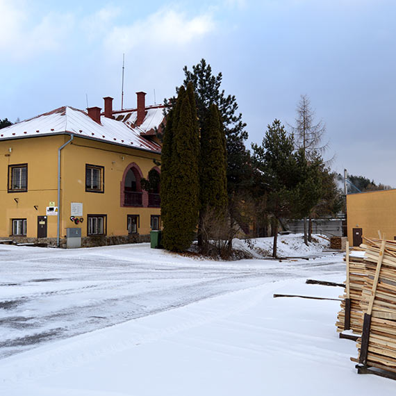 Historická budova v centre Popradu